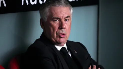 Juan Manuel Serrano Arce/Getty Images- Carlo Ancelotti, técnico do Real Madrid
