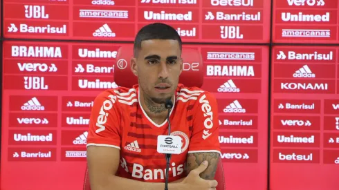 Foto: Divulgação/Internacional – Gabriel fala sobre momento no Inter.
