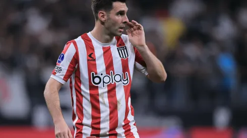 Ettore Chiereguini/AGIF- Mauro Boselli, centroavante do Estudiantes