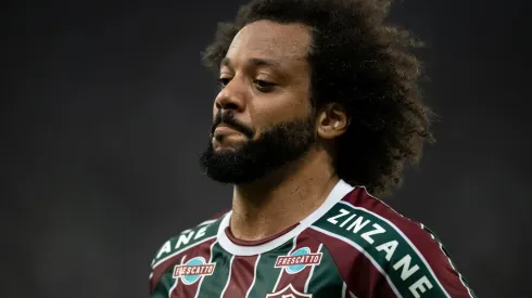 RJ - RIO DE JANEIRO - 27/06/2023 - LIBERTADORES 2023, FLUMINENSE X SPORTING CRISTAL - Marcelo jogador do Fluminense durante partida contra o Sporting Cristal no estadio Maracana pelo campeonato Libertadores 2023. Foto: Jorge Rodrigues/AGIF