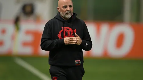 Pedro Vilela/Getty Images- Jorge Sampaoli, técnico do Flamengo