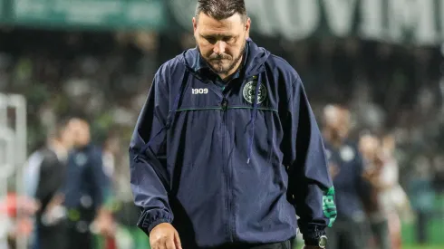 Robson Mafra/AGIF- Thiago kosloski, técnico do Coritiba
