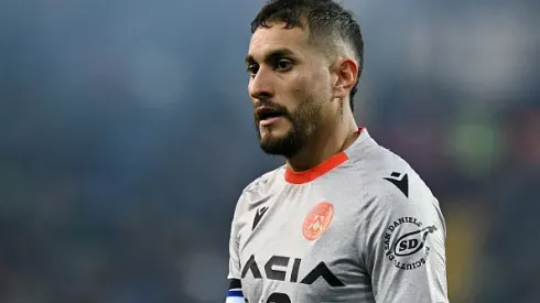 UDINE, ITALY – MARCH 18: Roberto Pereyra of Udinese Calcio looks on during the Serie A match between Udinese Calcio and AC Milan at Dacia Arena on March 18, 2023 in Udine, Italy. (Photo by Alessandro Sabattini/Getty Images)
