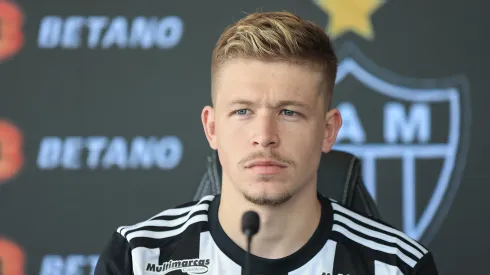 Foto: Pedro Souza / Atlético - Bruno Fuchs tem situação atualizada no Galo.