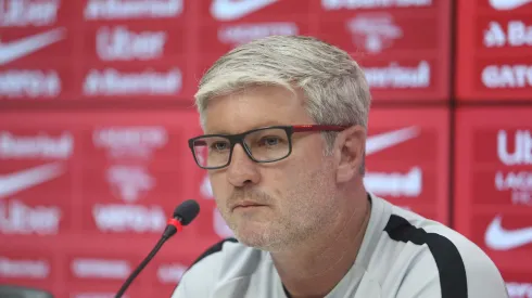 Foto Ricardo Duarte/Internacional - Odair Hellmann fala sobre passagem no Inter.