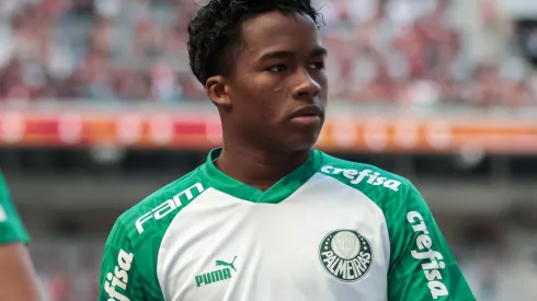 Robson Mafra/AGIF- Endrick, atcante do Palmeiras
