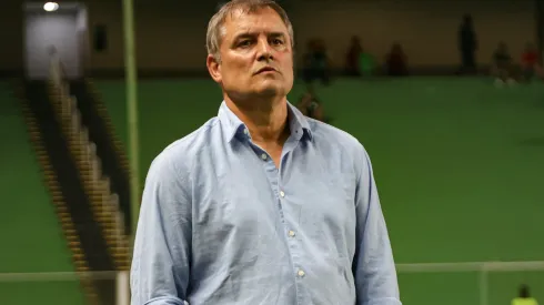 Gilson Lobo/AGIF- Diego Aguirre, ex-técnico do Santos