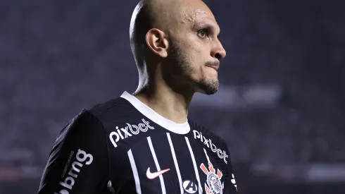 Marcello Zambrana/AGIF- Fábio Santos, lateral-esquerdo do Corinthians
