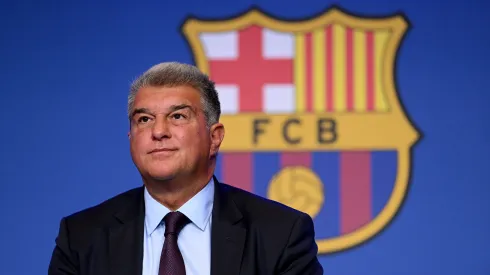 David Ramos/ Getty Images- Joan Laporta, presidente do Barcelona