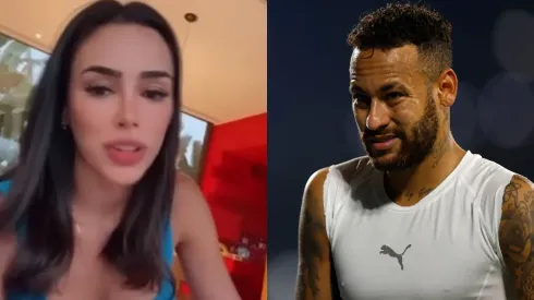 Foto Esq.: Reprodução/Arquivo Pessoal e Foto Dir.: Francois Nel/Getty Images - Bruna Biancardi e Neymar