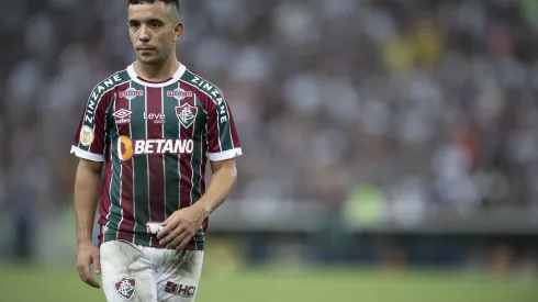RJ - RIO DE JANEIRO - 20/09/2023 - BRASILEIRO A 2023, FLUMINENSE X CRUZEIRO - Leo Fernandez jogador do Fluminense durante partida contra o Cruzeiro no estadio Maracana pelo campeonato Brasileiro A 2023. Foto: Jorge Rodrigues/AGIF