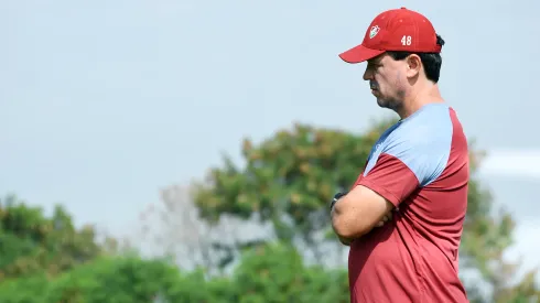 FOTO DE MAILSON SANTANA/FLUMINENSE FC – Diniz prepara arma para decisão contra o Inter.
