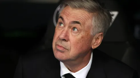 Gonzalo Arroyo Moreno/Getty Images- Carlo Ancelotti, técnico do Real Madrid
