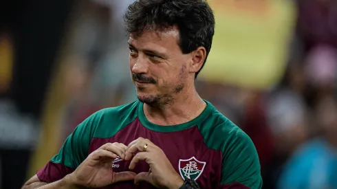 RJ – RIO DE JANEIRO – 02/05/2023 – LIBERTADORES 2023, FLUMINENSE X RIVER PLATE – Fernando Diniz tecnico do Fluminense durante partida contra o River Plate no estadio Maracana pelo campeonato Libertadores 2023. Foto: Thiago Ribeiro/AGIF
