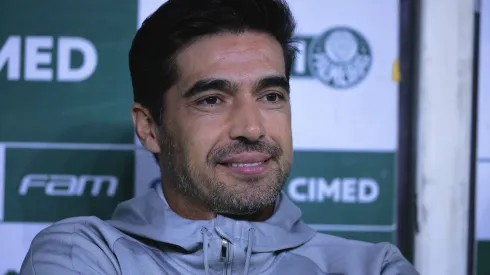 SP - SAO PAULO - 14/08/2023 - BRASILEIRO A 2023, PALMEIRAS X CRUZEIRO - Abel Ferreira tecnico do Palmeiras durante partida contra o Cruzeiro no estadio Arena Allianz Parque pelo campeonato Brasileiro A 2023. Foto: Ettore Chiereguini/AGIF