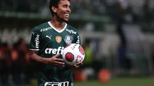 SP – Sao Paulo – 01/02/2022 – PAULISTA 2022, PALMEIRAS X AGUA SANTA – Marcos Rocha jogador do Palmeiras durante partida contra o Agua Santa no estadio Arena Allianz Parque pelo campeonato Paulista 2022. Foto: Ettore Chiereguini/AGIF
