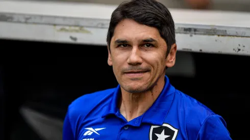 Thiago Ribeiro/AGIF- Lucio Flavio, técnico interino do Botafogo
