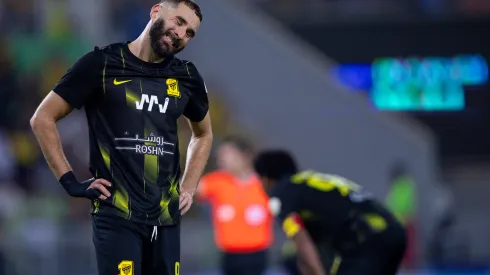 Yasser Bakhsh/Getty Images- Karim Benzema, atacante do Al Ittihad