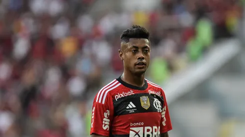 Thiago Ribeiro/AGIF- Bruno Henrique, atacante do Flamengo
