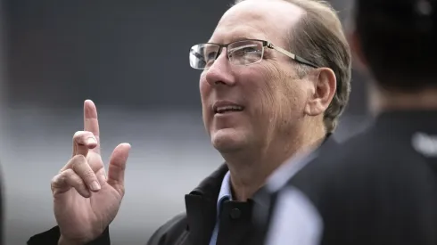 RJ – RIO DE JANEIRO – 27/08/2023 – BRASILEIRO A 2023, BOTAFOGO X BAHIA – John Textor Dono dar SAF do Botafogo antes da partida contra o Bahia no estadio Engenhao pelo campeonato Brasileiro A 2023.  Foto: Jorge Rodrigues/AGIF
