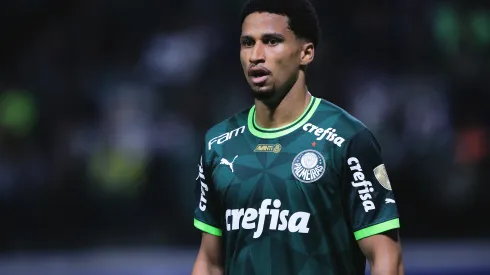 SP – SAO PAULO – 30/08/2023 – LIBERTADORES 2023, PALMEIRAS X DEPORTIVO PEREIRA – Murilo jogador do Palmeiras durante partida contra o Deportivo Pereira no estadio Arena Allianz Parque pelo campeonato Libertadores 2023. Foto: Ettore Chiereguini/AGIF
