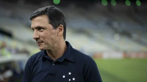 RJ – RIO DE JANEIRO – 20/09/2023 – BRASILEIRO A 2023, FLUMINENSE X CRUZEIRO – Ze Ricardo tecnico do Cruzeiro durante partida contra o Fluminense no estadio Maracana pelo campeonato Brasileiro A 2023. Foto: Jorge Rodrigues/AGIF
