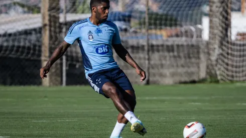 Foto: Gustavo Aleixo/Cruzeiro – Wesley Gasolina tem situação atualizada no Cruzeiro.
