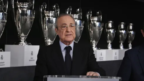 Handout/Laureus via Getty Images- Florentino Pérez, presidente do Real Madrid
