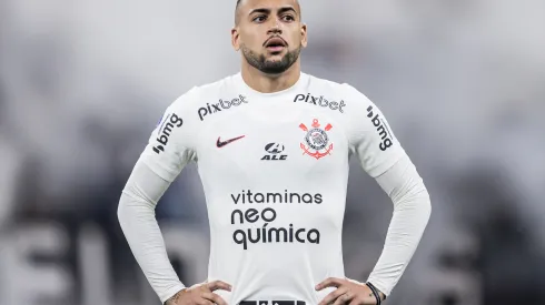 Abner Dourado/AGIF- Maycon, volante do Corinthians
