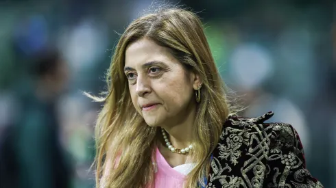 SP – SAO PAULO – 19/10/2023 – BRASILEIRO A 2023, PALMEIRAS X ATLETICO-MG – leila pereira presidente do Palmeiras antes da partida contra o Atletico-MG no estadio Arena Allianz Parque pelo campeonato Brasileiro A 2023. Foto: Marcello Zambrana/AGIF
