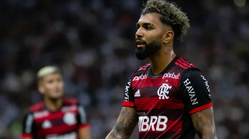 MG – Belo Horizonte – 22/06/2022 – COPA DO BRASIL 2022 ATLETICO-MG X FLAMENGO – Gabigol jogador do Flamengo durante partida contra o Atletico-MG no estadio Mineirao pelo campeonato Copa do Brasil 2022. Foto: Fernando Moreno/AGIF
