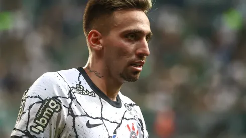 SP - Sao Paulo - 17/03/2022 - PAULISTA 2022, PALMEIRAS X CORINTHIANS - Gustavo Silva jogador do Corinthians durante partida contra o Palmeiras no estadio Arena Allianz Parque pelo campeonato Paulista 2022. Foto: Marcello Zambrana/AGIF