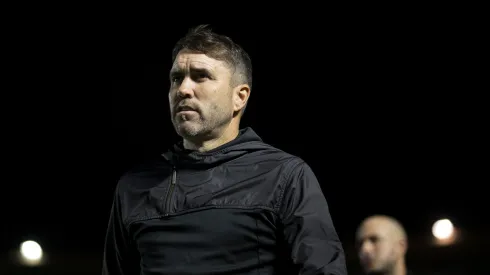 Eduardo Coudet tecnico do Internacional durante partida contra o Vasco no estadio Sao Januario pelo campeonato Brasileiro A 2023. Foto: Jorge Rodrigues/AGIF
