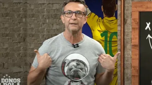 Neto, ex-jogador e comentarista. Foto: (TV Bandeirantes/Reprodução) -
