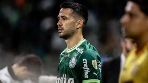 Luan jogador do Palmeiras durante partida contra o Barcelona de Guayaquil no estadio Arena Allianz Parque pelo campeonato Libertadores 2023. Foto: Abner Dourado/AGIF