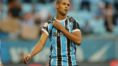 Bruno Alves jogador do Gremio durante partida contra o Fortaleza no estadio Arena do Gremio pelo campeonato BRASILEIRO A 2023. Foto: Pedro H. Tesch/AGIF
