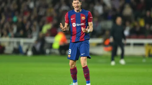 Robert Lewandowski, atacante do Barcelona. Foto: David Ramos/Getty Images)
