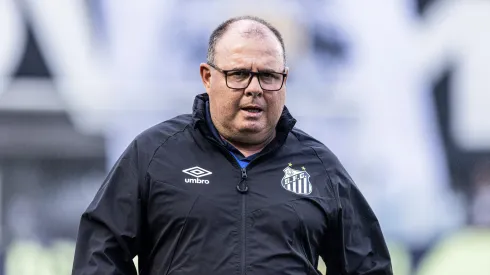 Marcelo Fernandes tecnico do Santos durante partida contra o Vasco no estadio Vila Belmiro pelo campeonato Brasileiro A 2023. Foto: Abner Dourado/AGIF
