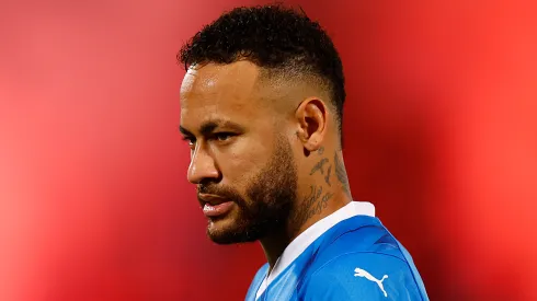 Neymar, atacante do Al Hilal. Foto: Francois Nel/Getty Images)
