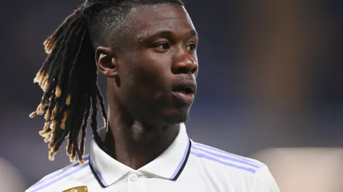 Eduardo Camavinga, meia do Real Madrid. Foto: Michael Regan/Getty Images