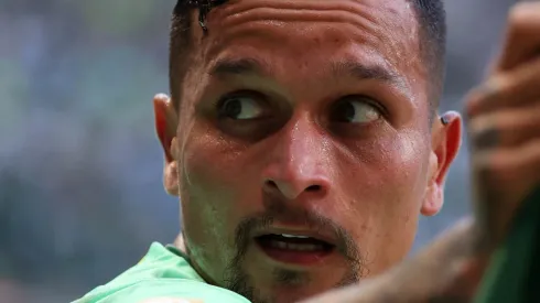 O jogador Artur, da SE Palmeiras, em jogo contra a equipe do Cuiabá EC, durante partida válida pela primeira rodada, do Campeonato Brasileiro, Série A, na arena Allianz Parque. (Foto: Cesar Greco/Palmeiras/by Canon)
