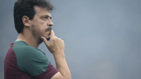 Fernando Diniz, técnico do Fluminense. Foto: Jorge Rodrigues/AGIF
