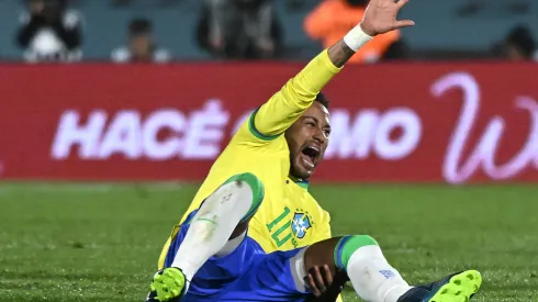 Neymar, atacante do Al Hilal. Foto: Guillermo Legaria/Getty Images)