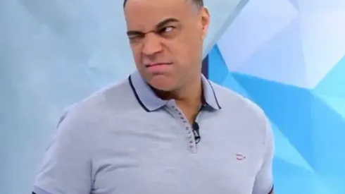 Denílson, ex-jogador e comentarista. Foto: Reprodução/Band