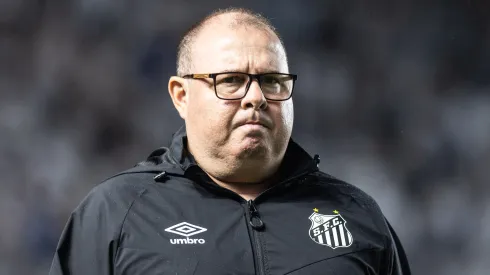 Marcelo Fernandes, técnico do Santos. Foto: Abner Dourado/AGIF
