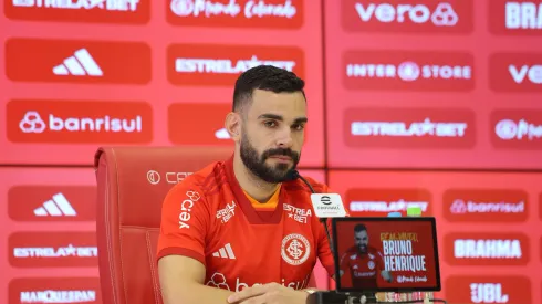 Foto: Ricardo Duarte/Internacional - Bruno Henrique fala sobre confronto contra o Bragantino.