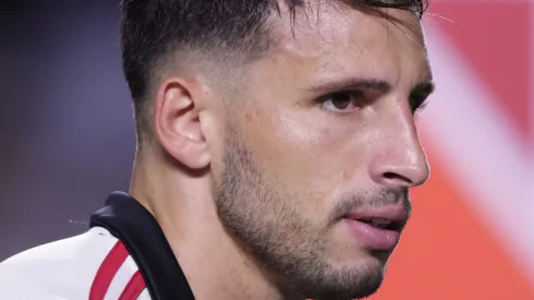 Calleri jogador do São Paulo durante partida contra o Inter de Limeira no estádio Morumbi pelo campeonato Paulista 2023. Foto: Ettore Chiereguini/AGIF
