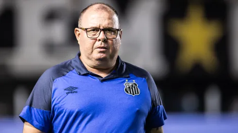 Marcelo Fernandes, técnico do Santos. Foto: Abner Dourado/AGIF
