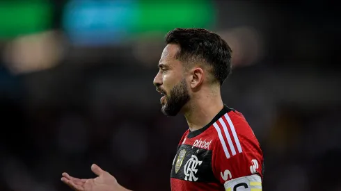 Everton Ribeiro, meia do Flamengo. Foto: Thiago Ribeiro/AGIF