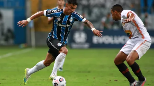 Ferrerrinha, atacante do Grêmio. Foto: Silvio Avila/Getty Images
